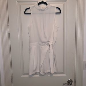 Topshop romper with tie